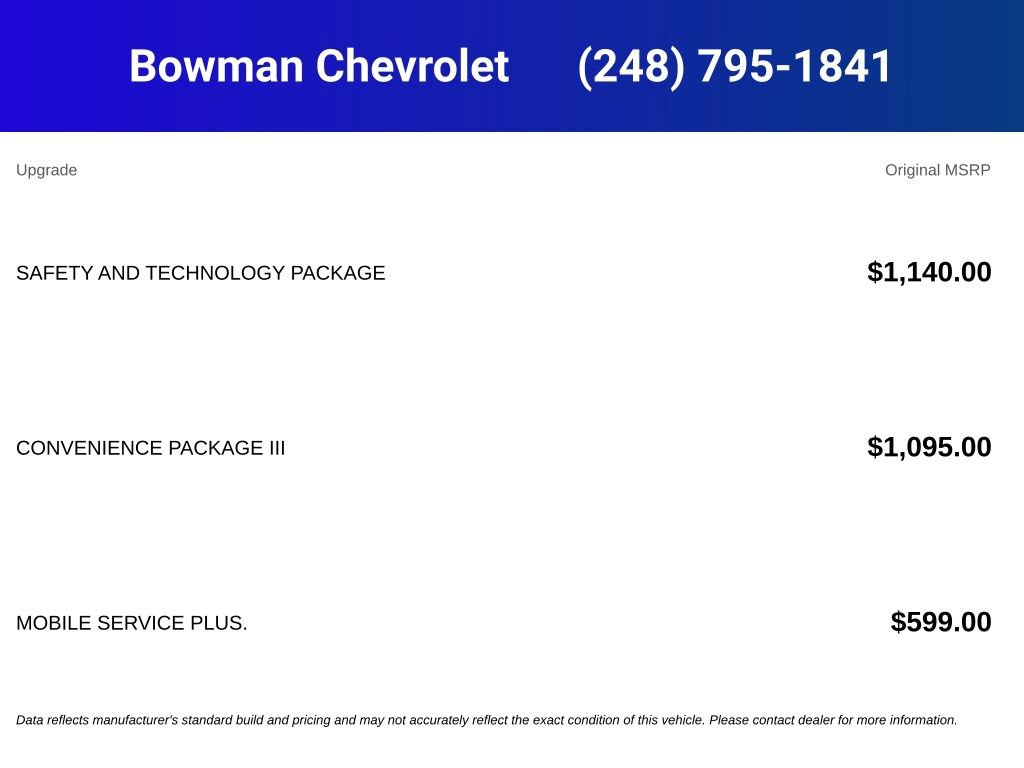 New 2027 Chevrolet Equinox RS w/ Safety and Technology Package AWD/4WD image 5
