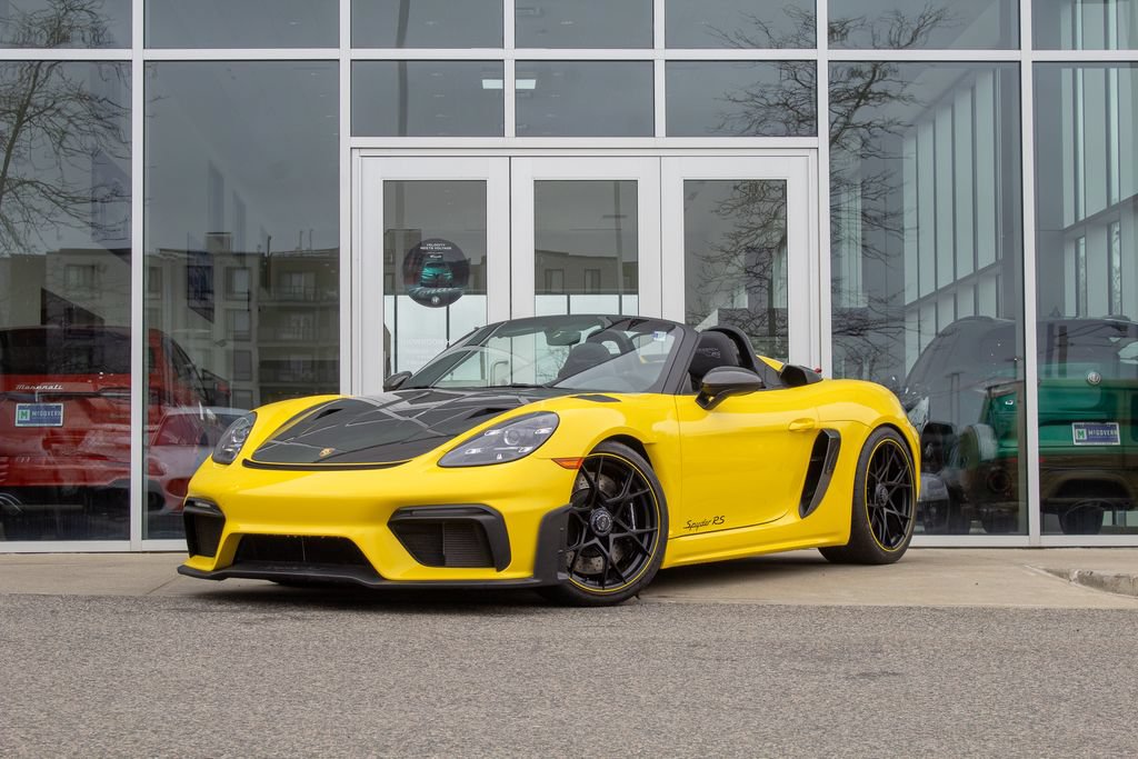 Used 2024 Porsche 718 Boxster Spyder RS w/ Weissach Package RWD image 2