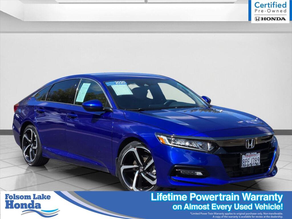 Certified 2020 Honda Accord Sport image 1