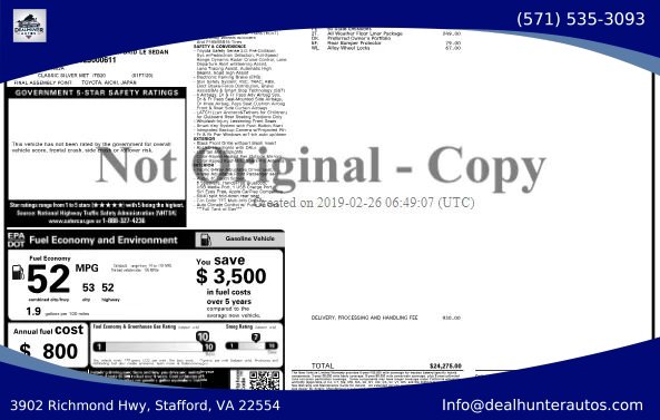 Used 2020 Toyota Corolla LE FWD image 2