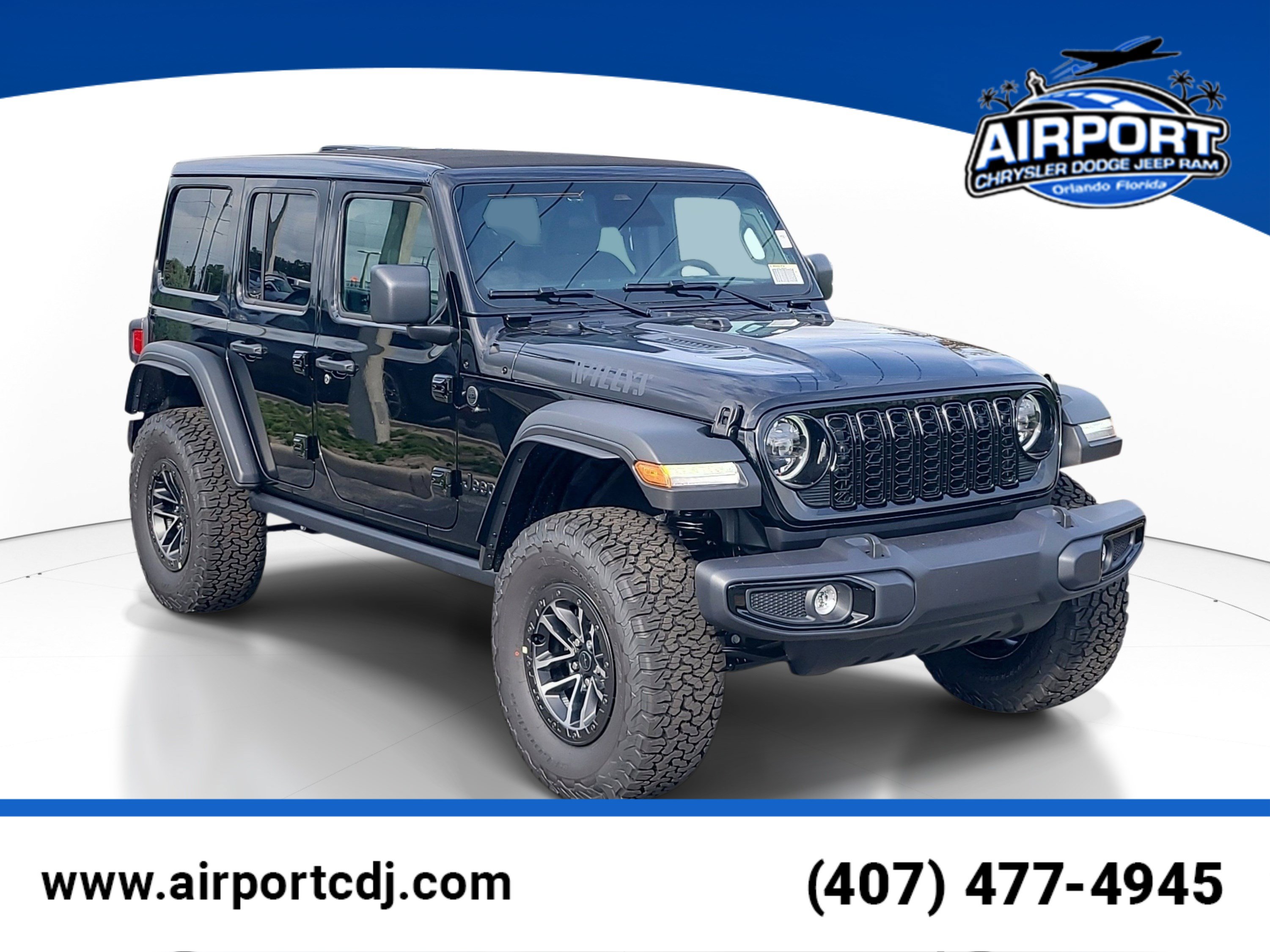 New 2026 Jeep Wrangler Unlimited Sport AWD/4WD image 1