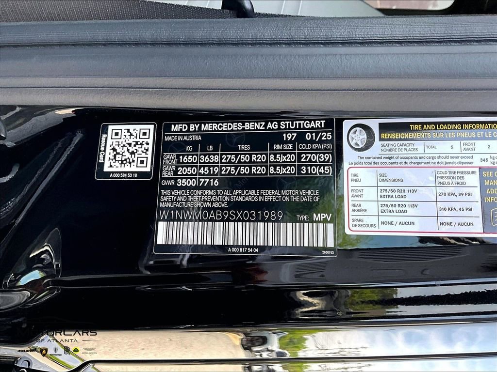 Used 2025 Mercedes-Benz G 580 w/ EQ Technology image 27