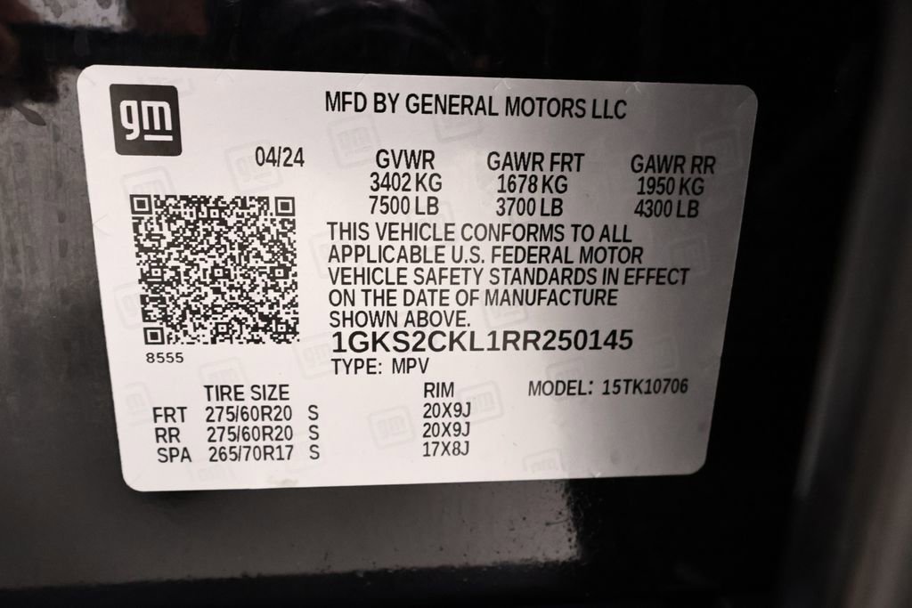 Used 2024 GMC Yukon AT4 w/ Technology Package image 55