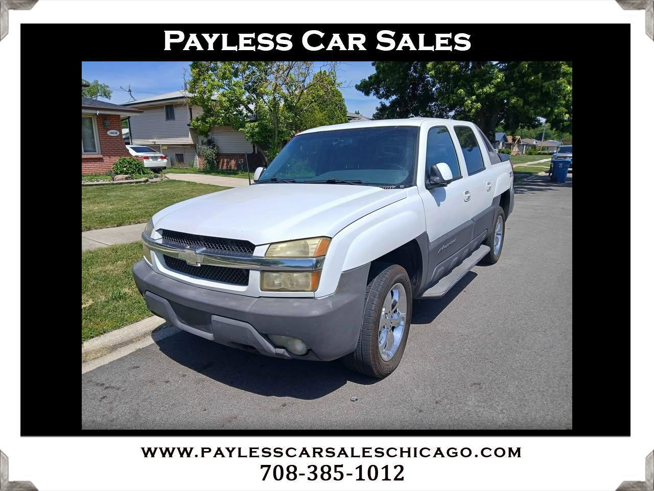 Used 2003 Chevrolet Avalanche 4x4 w/ Suspension Package, Off-Road