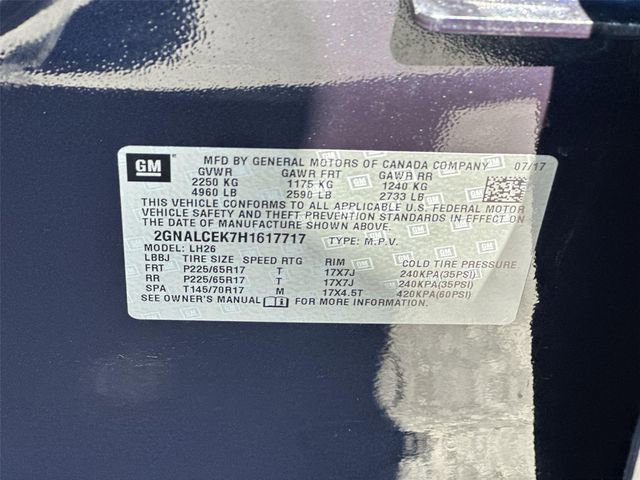 Used 2017 Chevrolet Equinox LT w/ Convenience Package image 31