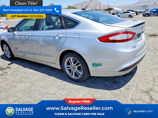 Used 2015 Ford Fusion Energi Titanium FWD image 3