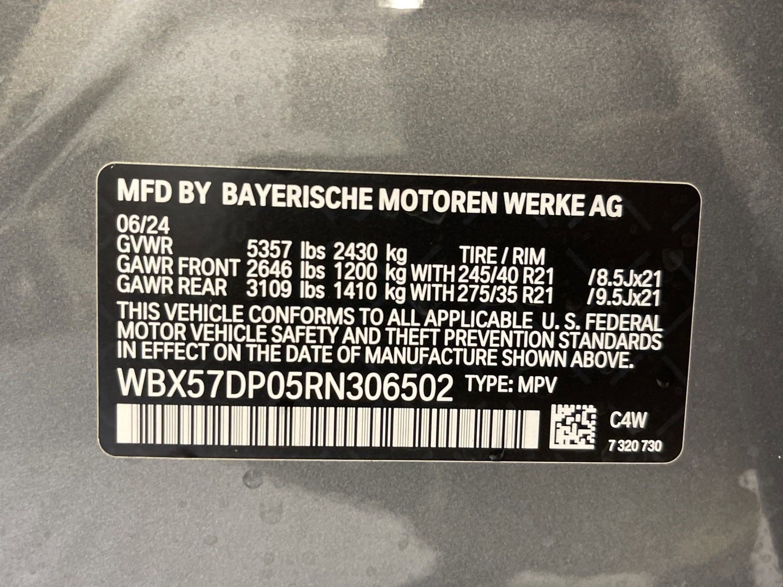 Used 2024 BMW X3 xDrive30i w/ Convenience Package w/ZPA image 22