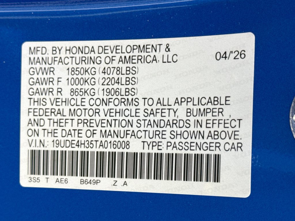 Used 2026 Acura Integra A-Spec FWD image 35