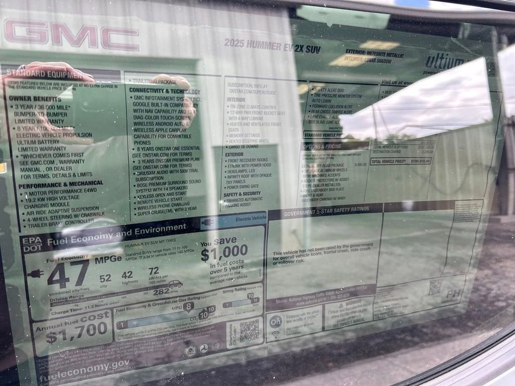 New 2025 GMC Hummer EV 2X w/ Extreme Off-Road Package image 30