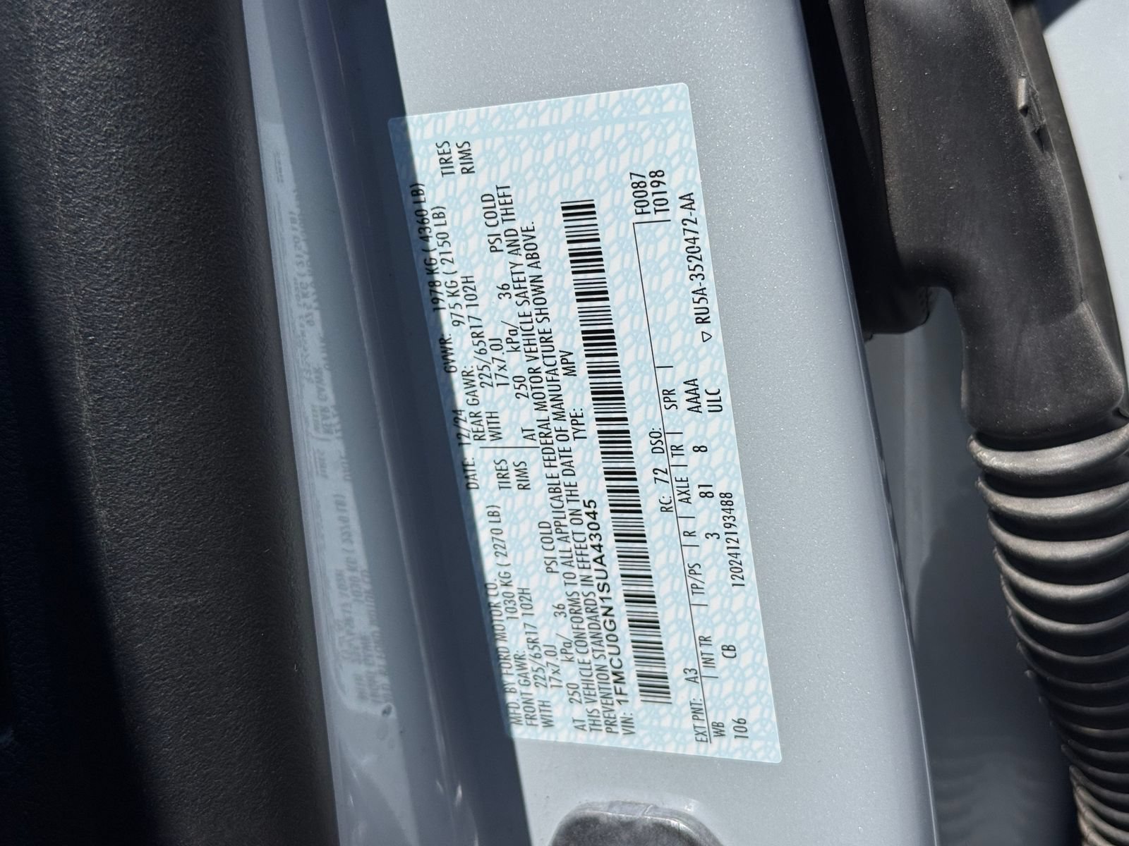 Used 2025 Ford Escape Active FWD image 32