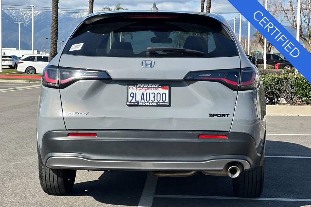 Certified 2024 Honda HR-V Sport image 5