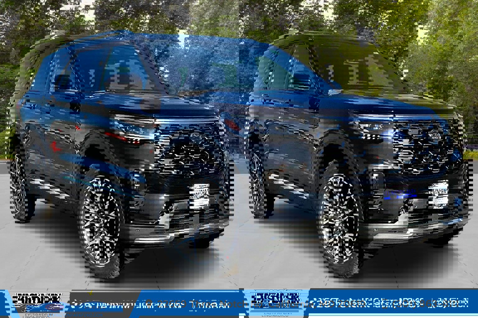 New 2025 Ford Explorer Platinum w/ Ultimate Package