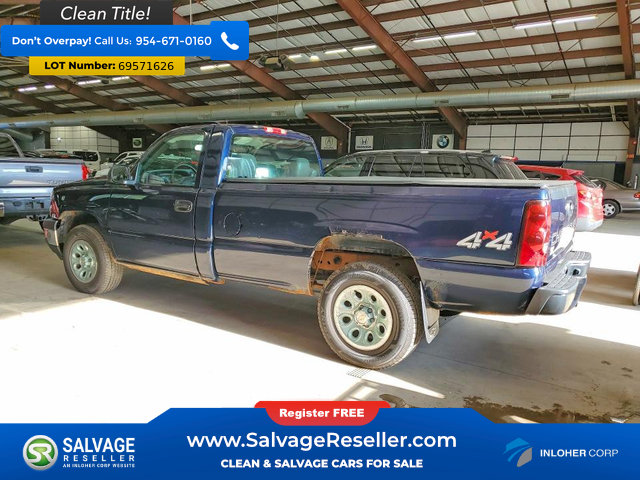 Used 2007 Chevrolet Silverado 1500 W/T AWD/4WD image 3