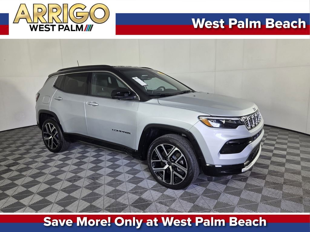 Certified 2025 Jeep Compass Limited w/ Elite Group AWD/4WD image 1