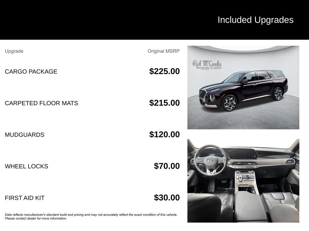 Used 2022 Hyundai Palisade Calligraphy w/ Cargo Package AWD/4WD image 5