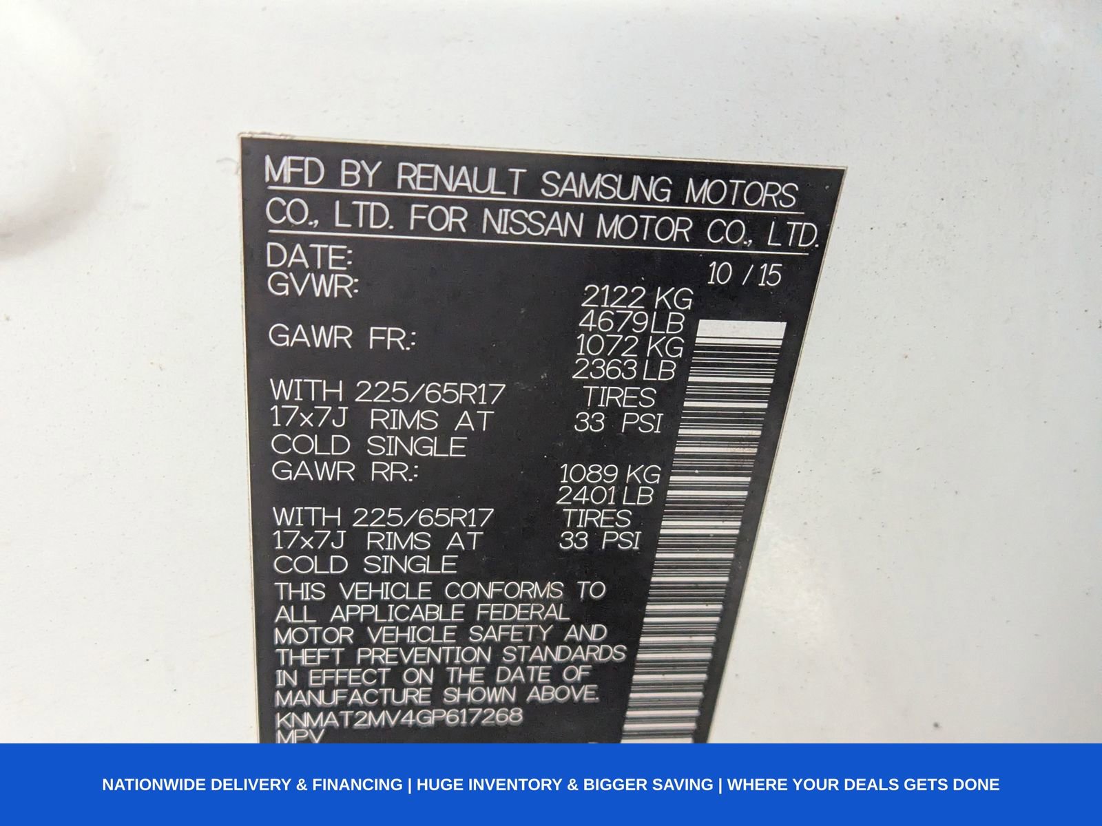 Used 2016 Nissan Rogue SV w/ SV Premium Package image 21