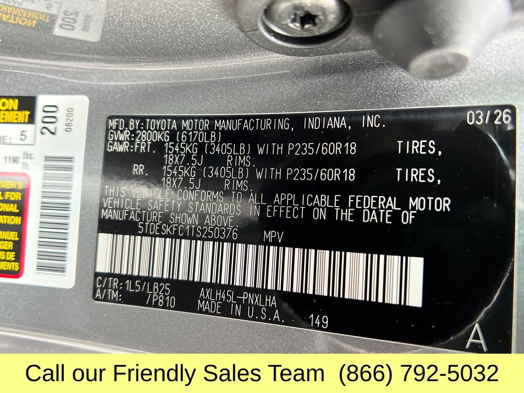 New 2026 Toyota Sienna Platinum image 29