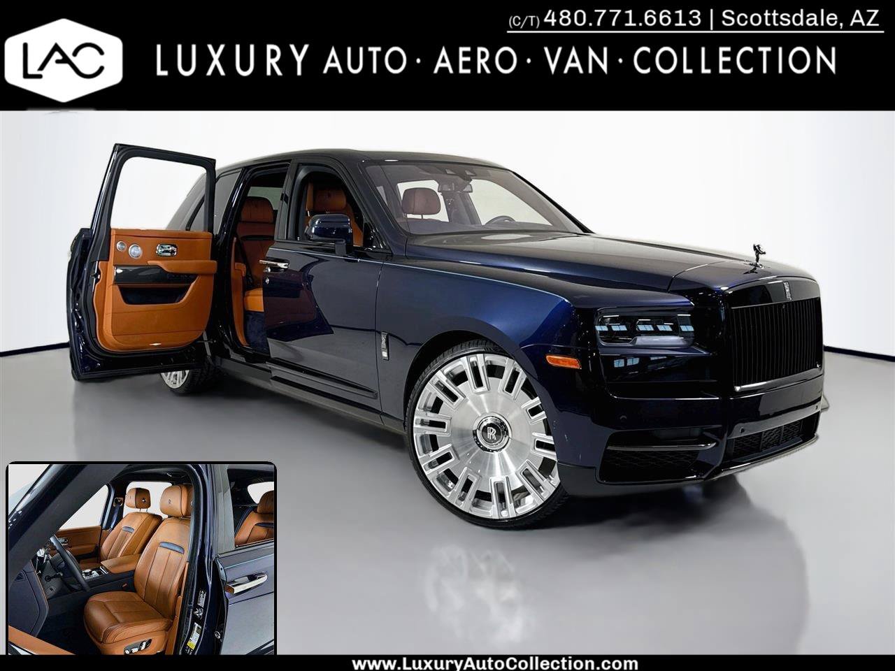 Used 2022 Rolls-Royce Cullinan Black Badge w/ Dark Exterior Package