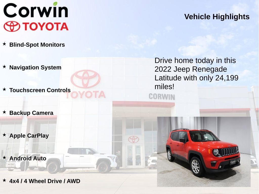 Used 2022 Jeep Renegade Latitude image 6