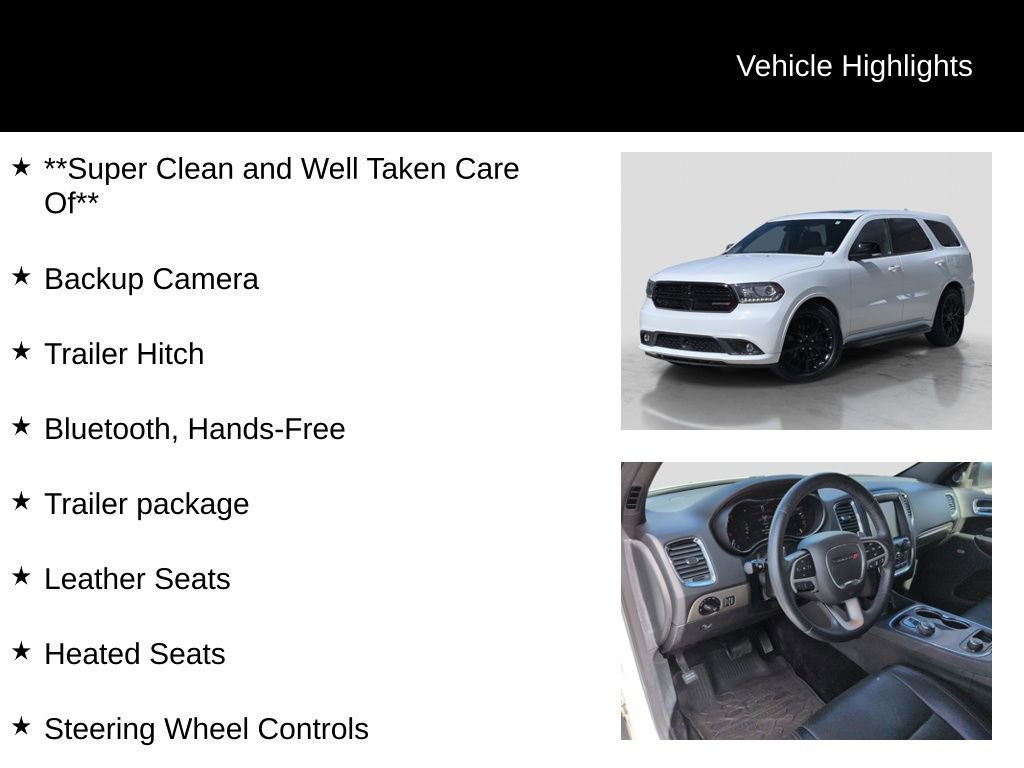 Used 2016 Dodge Durango R/T w/ Technology Group image 16