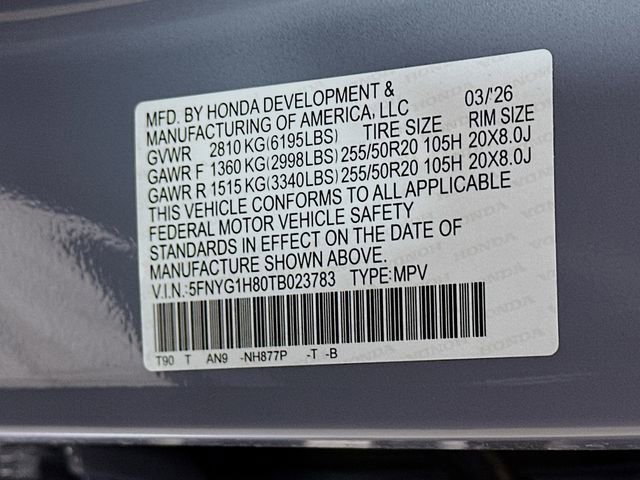 Certified 2026 Honda Pilot Elite image 38