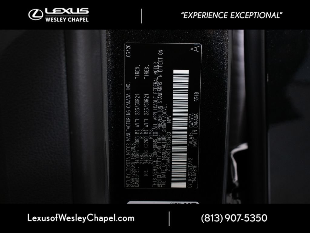 Used 2026 Lexus RX 350 Premium w/ Convenience Package AWD/4WD image 23