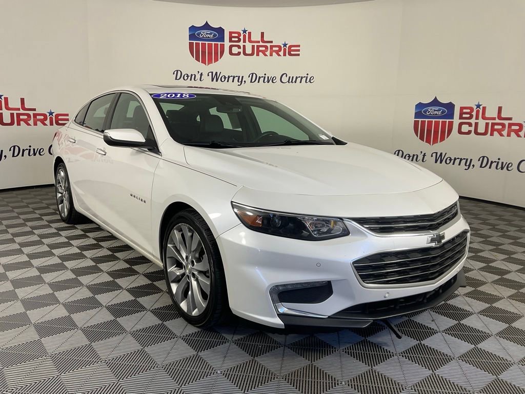 Used 2018 Chevrolet Malibu Premier w/ Premier Sun and Wheel Package