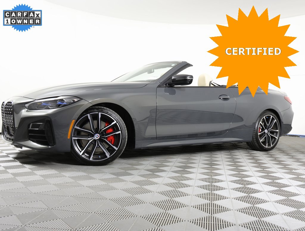 Used 2023 BMW 440i xDrive Convertible w/ Premium Package image 1