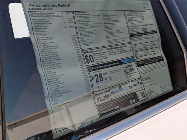 Used 2026 BMW X1 xDrive28i w/ Technology Package image 19
