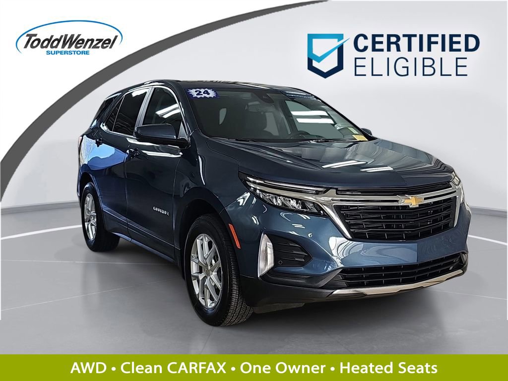 Certified 2024 Chevrolet Equinox LT AWD/4WD image 1
