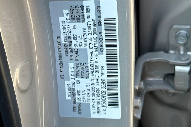 New 2025 MAZDA CX-90 Plug-In Hybrid w/Premium Sport image 36