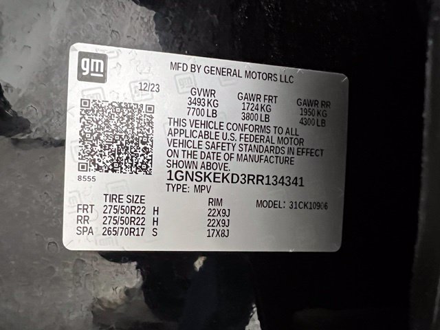 Used 2024 Chevrolet Suburban RST AWD/4WD image 62