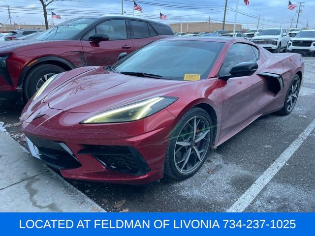 Used 2021 Chevrolet Corvette Stingray Coupe w/ Engine Appearance Package