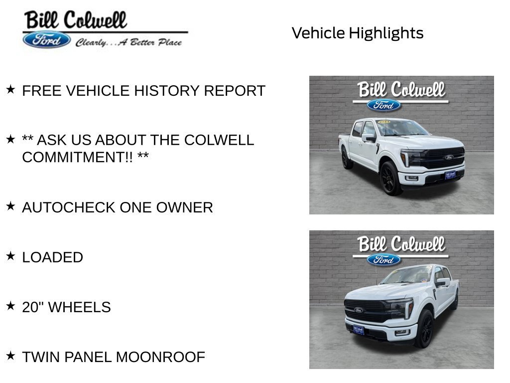 Certified 2024 Ford F150 Platinum w/ FX4 Off-Road Package AWD/4WD image 12