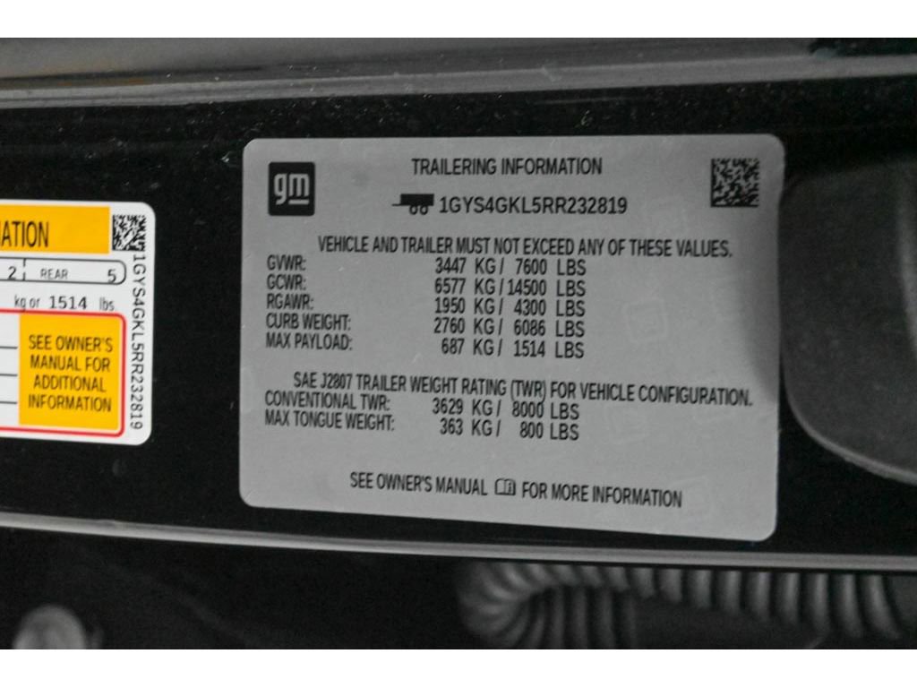 Certified 2024 Cadillac Escalade Sport Platinum w/ LPO, ONYX Package image 60