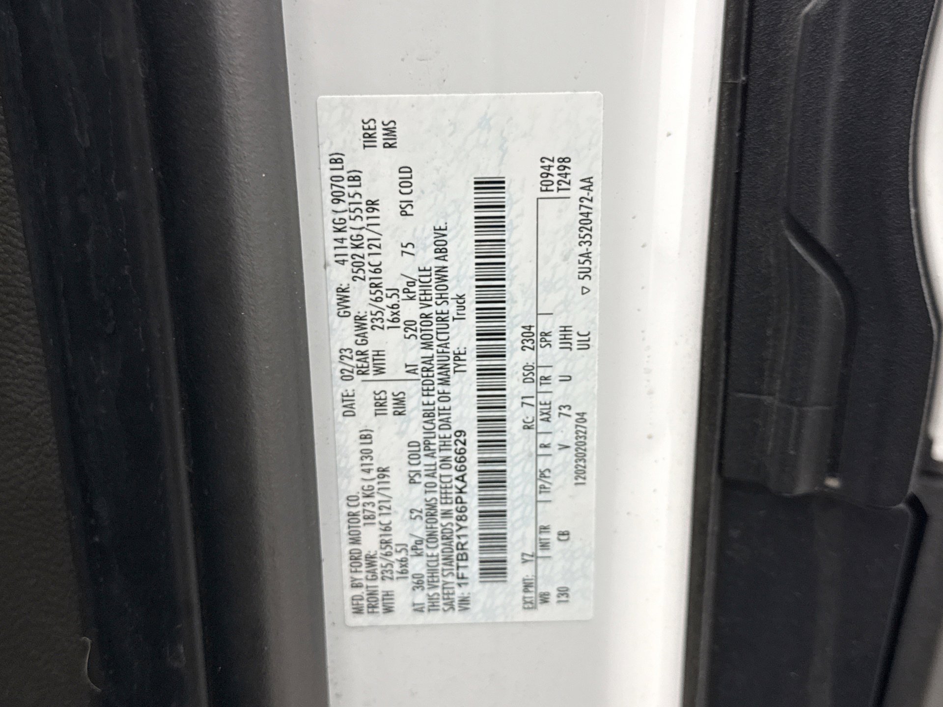 Used 2023 Ford Transit 250 Low Roof w/ Exterior Upgrade Package image 22