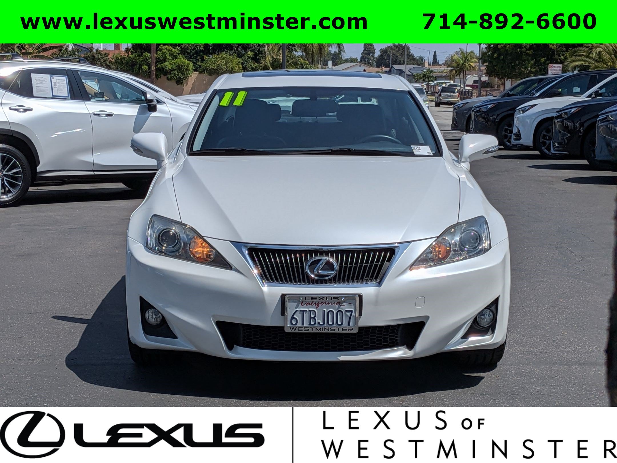 Used 2011 Lexus IS 250 w/ Premium Pkg Value Edition RWD image 2