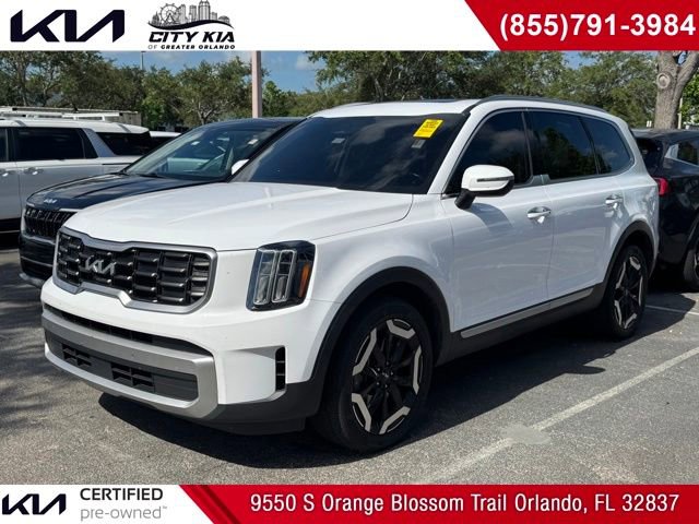 Certified 2023 Kia Telluride S w/ S Sunroof Package