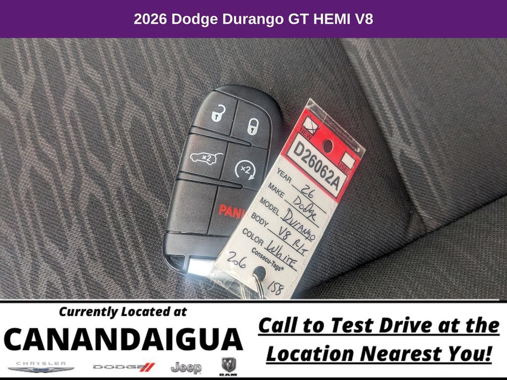 New 2026 Dodge Durango GT w/ Blacktop Package AWD/4WD image 38