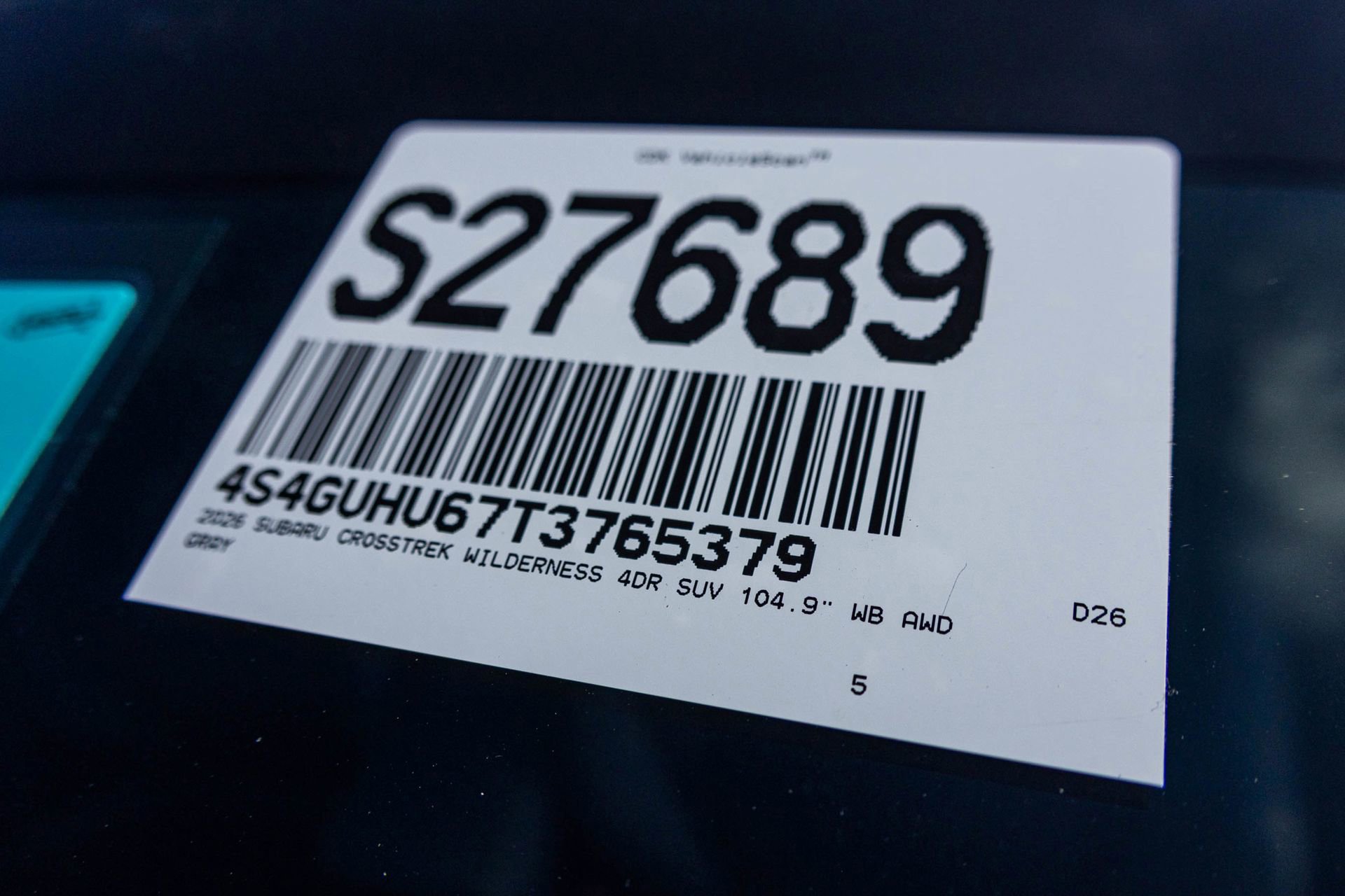 New 2026 Subaru Crosstrek 2.5i Wilderness AWD/4WD image 47