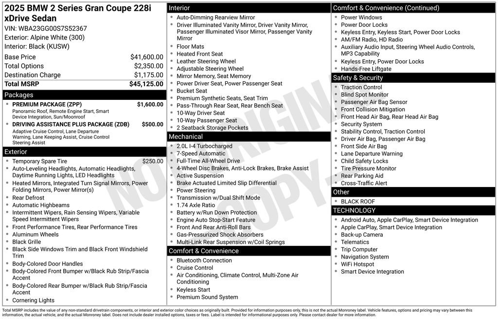 Used 2025 BMW 228i xDrive image 6