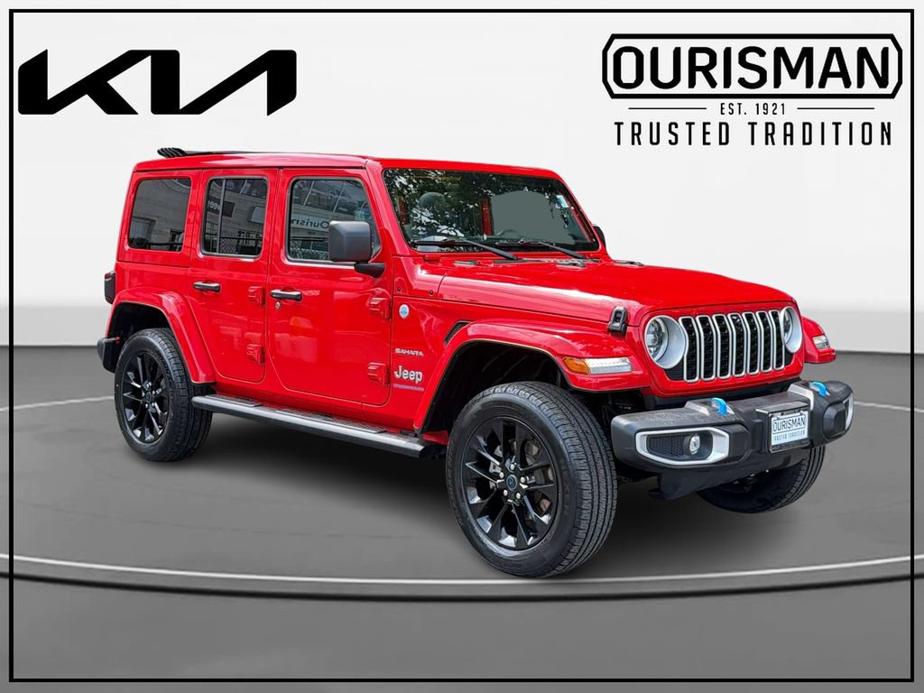 Used 2024 Jeep Wrangler Unlimited Sahara w/ Technology Group