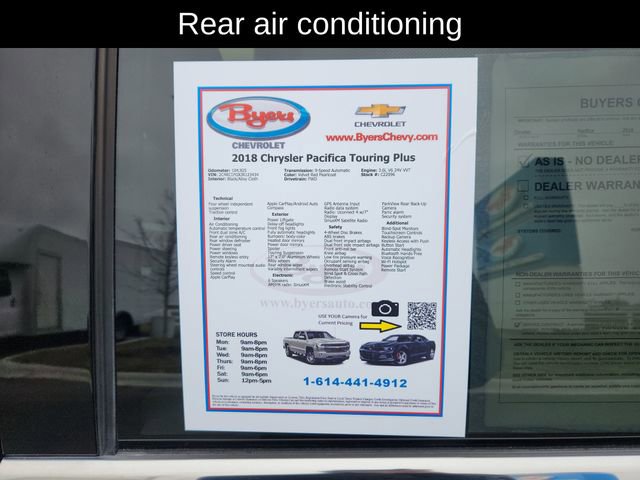 Used 2018 Chrysler Pacifica Touring Plus image 12