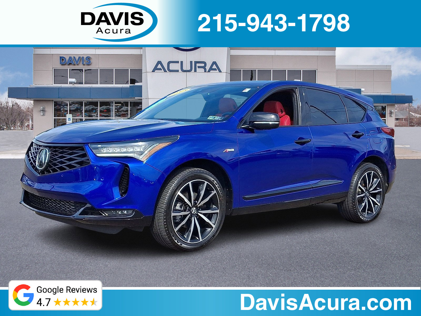 Certified 2025 Acura RDX A-Spec