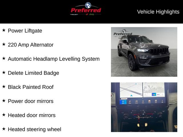 New 2025 Jeep Grand Cherokee Limited image 12