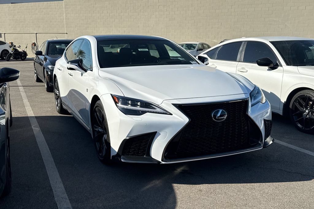 Used 2024 Lexus LS 500 F Sport w/ Dynamic Handling Package RWD image 2