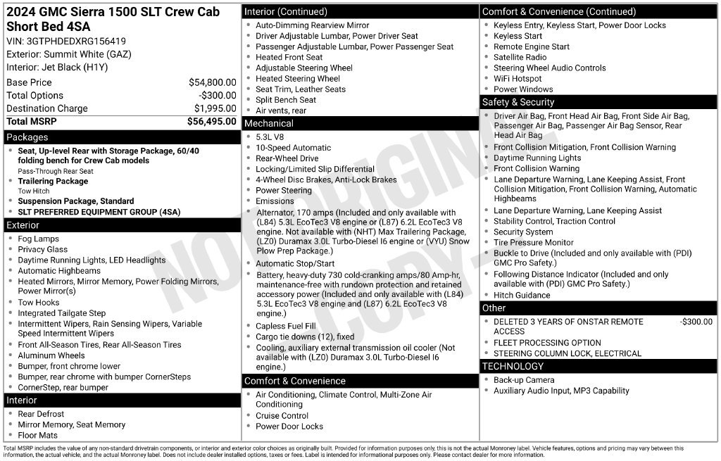 Used 2024 GMC Sierra 1500 SLT RWD image 6