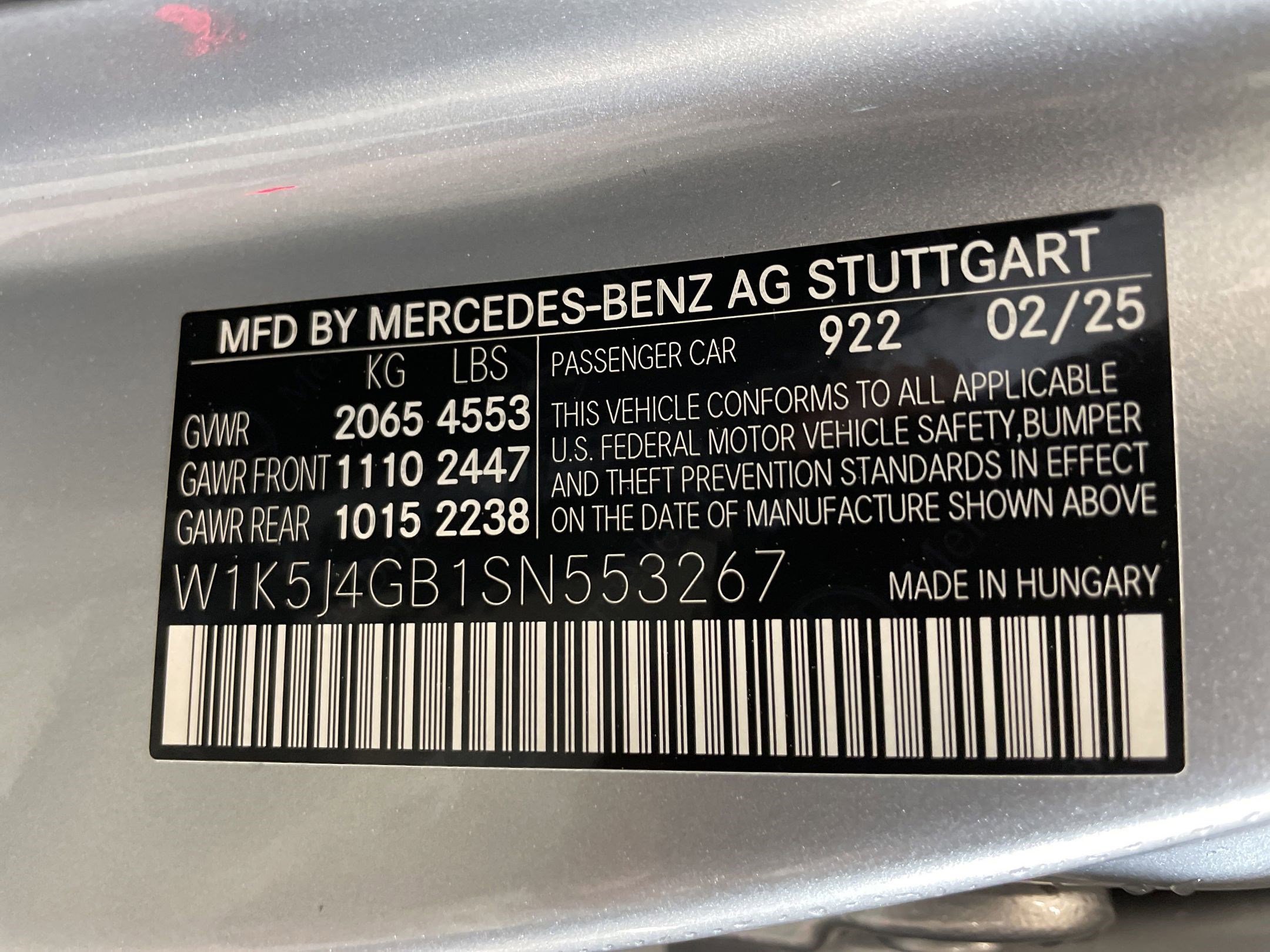 Certified 2025 Mercedes-Benz CLA 250 image 19