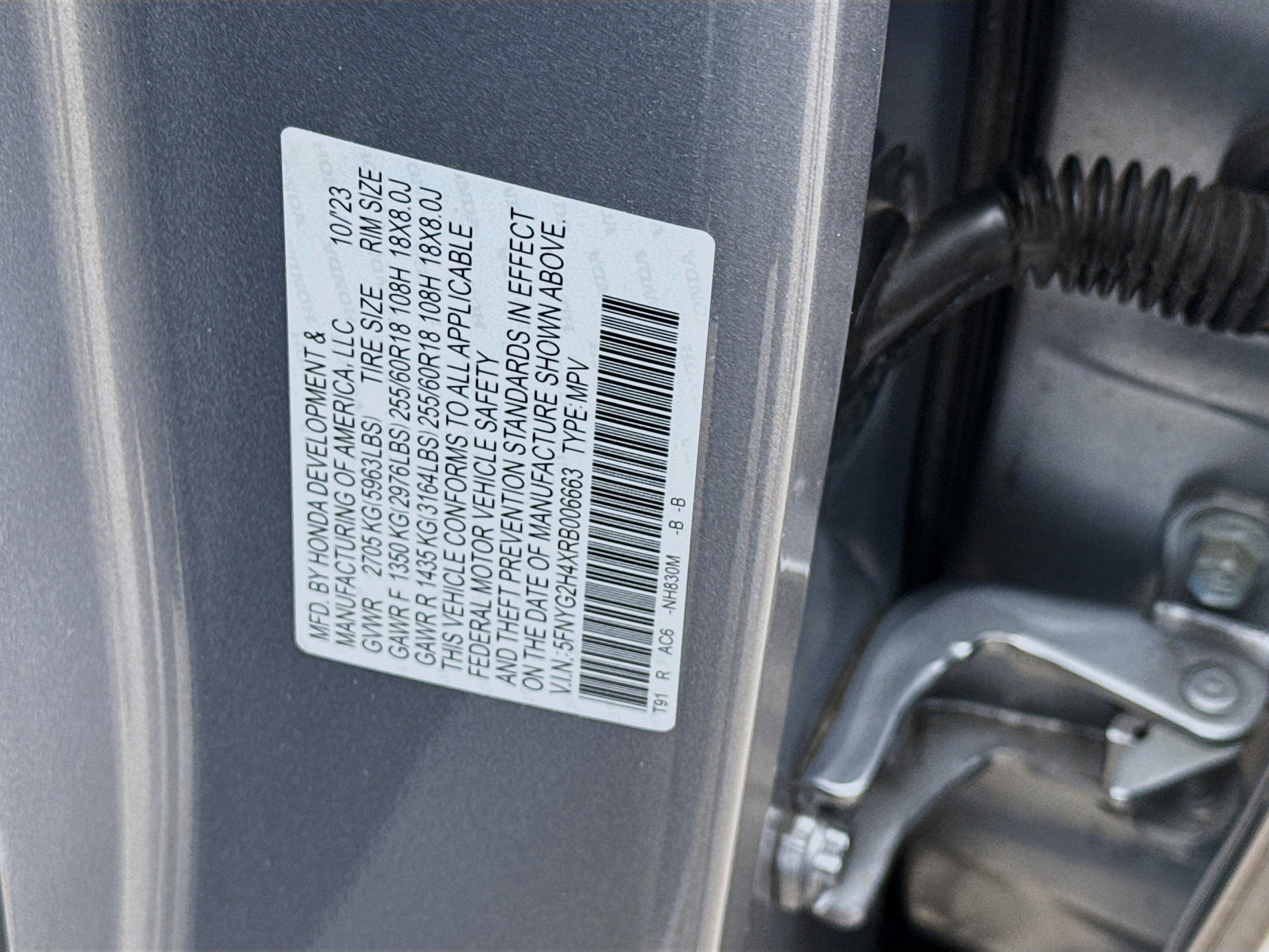 Certified 2024 Honda Pilot EX-L image 37