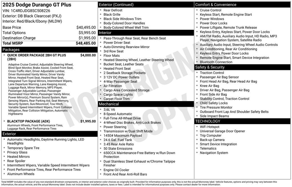 Used 2025 Dodge Durango GT image 11